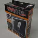 Magic Mesh Garage Door Screen, Black | Magnetic Closure, Breezy Net, Mosquito & Bug Screen for Standard 2 Door Garage, Kid & Pet Friendly | Size 109" x 84.5"