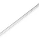 Amazon Basics Shower Door Bottom Seal Drip Rail for 3/8" Thick Glass, Clear Durable PVC, Directs Water Back, 38.7 inches Length