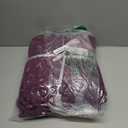 Wearable Blanket Poncho Cape Wrap for Adult, Cozy Sherpa Fleece Pocketed Shawl TV Throw Blankets for Office and Lounge(Purple,58'' x 64'')