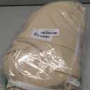 Yakamok Beige Blackout Curtains 84 Inches Length Thermal Insulated Light Blocking Room Darkening Window Treatment Curtain Drapes with Grommet for Bedroom Living Room (2 Panels, W52 x L84Beige)