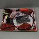 Indoor Mini Basketball Hoop for Kids - Over The Door Basketball Hoop with Cool LED Light/Sound Effect/Scoreboard/3 Balls, Sports Toys Birthday Gifts for 6 7 8 9 10 11 12 Year Old Boys Teens