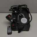 1200W Fog Machine, Smoke Machine Fog with Disco Ball Lights, 6000CFM with 13-Color LED Effects, Wired And Wireless Remote Controls, Ideal for Indoor, Outdoor, Wedding, Parties, and Halloween (Black C01)