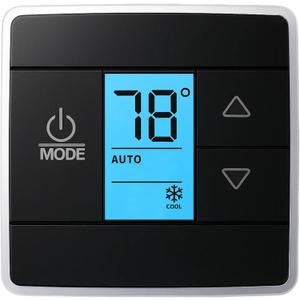 RV Thermostat Compatible with Dometic 3316250.712, 3-Wire Single Zone Control for Cool/Heat, 12V DC, Capacitive Touch, Blue Backlight