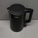 COMFEE' 1.7L Double Wall Electric Tea Kettle and Kettle Water Boiler, 100% Stainless Steel Interior & Lid & Spout, Two-Level Wide Open Lid, 1500W Fast Boiling, Auto-Off and Boil-Dry Protection (1.8 Quarts)