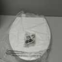 Bemis 1500EC 390 Lift-Off Wood Elongated Toilet Seat, Cotton White (Pack of 1)