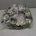 20 Inch Eucalyptus Wreath for Front Door, Porch, Window - Green Decoration for Home, Farmhouse - Spring, Summer, Autumn, All Seasons