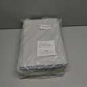 Cupic Cupid Storage Bins Closet, Fabric Closet Organizers and Storage, 6-Pack Baskets for Organizing, Large Storage Boxes with Handles for Clothes and Toys, Light Gray