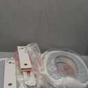 Nuby Step Ladder Toddler Potty Seat for Toilet - All-in-One Kids Potty Training Toilet Seat with Ladder for Toddlers 18+ Months - Grey