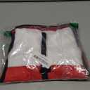 Idepet Pet Dog Cat Coat with Leash Anchor Color Patchwork Padded Puppy Vest Jacket Teddy Chihuahua Costumes Pug Cloth  (X-Large, Black)