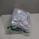 ArtCreativity Sparkly Inflatable Kiddie Pool for Kids 34"x10" - 3 Levels - Transparent Blow Up Baby Pool with Silver Glitter, Easy to Inflate Small Toddler Pools for Outdoor