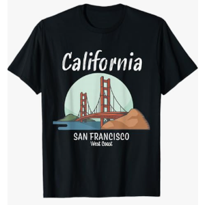 Vintage California Republic T-shirt San Francisco Home State T-Shirt L
