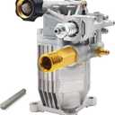 2400-2800PSI Pressure Washer Replacement Pump, 3/4" Shaft Horizontal Pressure Pump Replacement Power Washer Pumps for Power Washer