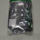 wegreeco Washable Female Dog Diapers Highly Absorbent Reusable Diapers for Dog in Heat Dog Period Diapers, 3 Pack (Black,Small (Small (Newborn-10.5" Waist))