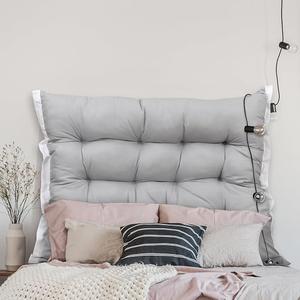 Light grey fabric soft cushion, Plush Gray Tufted Seat Cushion / Chair Pad with Zippered Cover, Dimensions  40 cm × 40 cm is approximately equal to 15.75 in × 15.75 in 