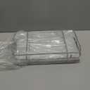 2 Tier Corner Bathroom Counter Organizer, Cosmetic Skincare Bathroom Countertop Perfume Tray Vanity, Kitchen Spice Corner Storage Shelf (Silver)