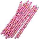 10pcs Nail Dotting Rhinestone Picker Tool, Self-Adhesive Wax Pencil for Rhinestones Nail Charms Gems, Nail Art Tools Diamond Art Accessories,Wax Pen Diamond Painting Tools for Bedazzler Bedazzling Kit (10pcs pink+white)