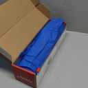 Plastic Table Cloth, 110 Ft X 54 in Disposable Tablecloth Royal Blue Tablecloth Premium PEVA Plastic Table Cloth Disposable with Any Cut Sliding Cutters for Parties, Birthdays, Festivals