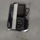 128GB MP3 Player with Bluetooth 5.3 Mini Music Player with HiFi Sound Voice Recorder E-Book Function Earphones Included 1.8 inch Screen with Speaker Voice Recorder(Black)