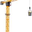 Dickie Toys 40" Giant Crane Playset , Yellow