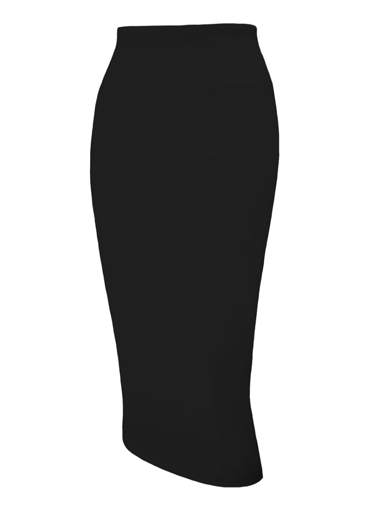 Tapata Women's Office Work Pencil Skirt Stretch High Waist Below Knee Bodycon for Business Casual 3XL