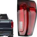 LED Type Tail Light Assembly Compatible with 2019-2024 GMC Sierra 1500 2500 HD 3500 HD, Right Passenger Side Taillights Rear Lamp Brake Light Replace GM2801310 86820474 84565922