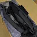 CAROMOP Luxury Faux Leather&Fabric Car Seat Covers Full Set with Breathable 3D Foam Back Support,Universal Comfortable Seat Covers for Cars,Trucks,SUVs, Front Armrests Compatible(5-Seat Black/Grey)