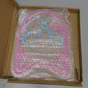 Demon Fox Face Neon Sign, Japanese Anime Slayer Neon Light for Wall Decor, Bedroom, Game Room, Birthday Party, Dimmable, USB Powered, Pink, Ice Blue(11.8"x9.2")