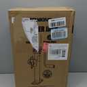 5,000 LBS Pipe-Mount Trailer Jack, 10" Lift, Swivel Tongue Jack with Lock Pin, Weld On Jack for RV, Boat, and Utility Trailers
