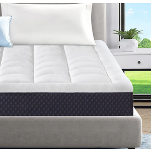 ELEMUSE Cooling Gel Memory Foam Plus Pillowtop Mattress, CertiPUR-US® Certified Breathable Bed in a Box for Pressure Relief, Fiberglass-Free
