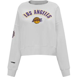 Pro Standard Womens NBA Classic Chenille Crewneck Sweatshirt, Size M