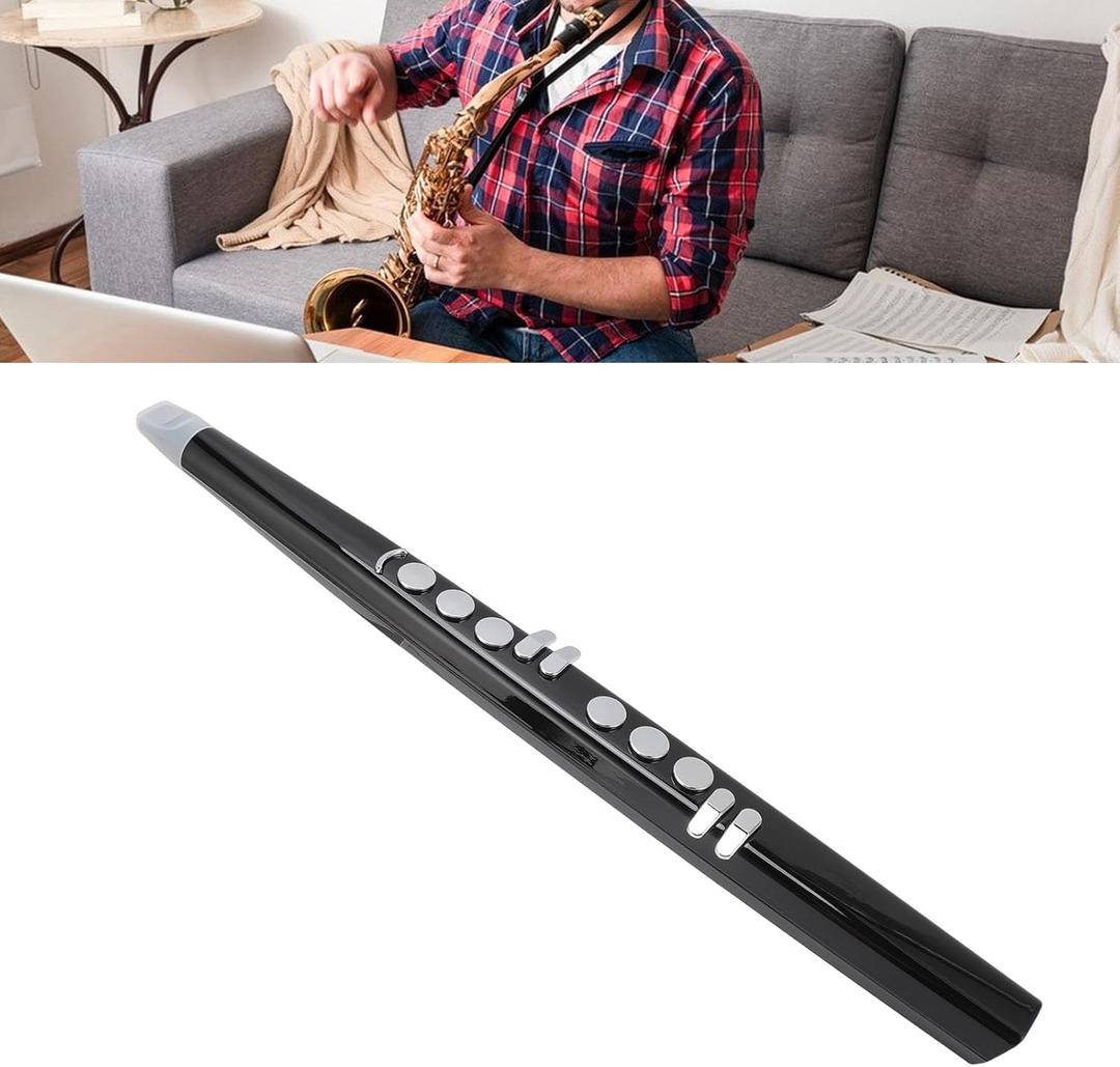 MIDI Digital Saxophone, Mini Saxophone Electric Saxophone With 13 Tone Support Adjustable Volume 3 Blowing Sensitivity Mini Electronic Wind Instrument Set