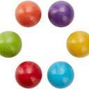 ApudArmis Croquet Ball Replacement Set, 6 Colored Balls for 28'', 32'' and 35'' Six Player Game