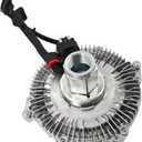 15-40577 Engine Cooling Fan Clutch Assembly Replacement for Chevy Silverado 2500 HD 3500 HD, Compatible with GMC Sierra 2500 3500 HD 6.6L 2017-2019 84013368