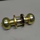 Karlstone 4 Pack Bedroom Door Knobs,Polished Brass Door Knob,Bedroom Locks for Doors,Door Knobs Interior for Bathroom
