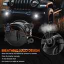 Fog Light Bulb 3.5 Inch For Ram Promaster 1500 2500 3500 2014-2019 Front Bumper Fog Light Driving Lamps,6000k,Pack of 2