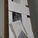 Twin Size Upholstered Headboard with LED Lights & Charging Station, USB & Type C Port, Linen Upholstery, Twin Headboard Only, Height Adjustable Attach Frame Sturdy and Stable Easy Assembly (Gray)