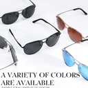 Polarized Aviator Sunglasses for Men Women- Classic Shades Retro Sun Glasses Driving Lightweight UV Protection (A2 Grey Frame/Black Lens)