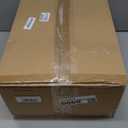 36" Oil-Rubbed Dining Room Light Fixture, No Assembly Required 6-Lights Kitchen Chandelier for Dining Room with White Fabric Shade, Chandelier Ceiling Light Fixture for Kitchen Bulb Not Included