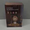 Candle Warmer Lamp with Timer Dimmer - Birthday Gift for Women Mom, Electric Wax Melter Warmer Adjustable Height for Jar Candles Housing Warming Home Decor (Green)