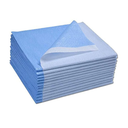 Avalon Papers Single-Use Medical Equipment Drape, Blue, 40" x 72" (Pack of 50) - Stretcher Sheet or Treatment Table Cover - Fluid and Barrier Protection - Tissue/Poly - Medical Supplies (357)