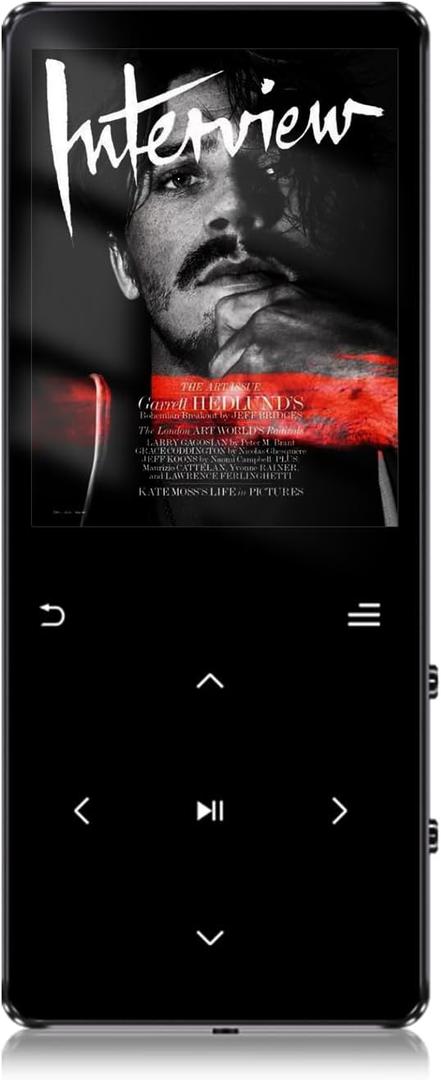 CONODO Mp3 Player Bluetooth with Speaker,HiFi Sound Music Player with Bluetooth,FM Radio, Recorder, E-Book, Support up to 128GB  Portable Digital Mp3 for Sports, Study, Travel,Black 64GB