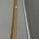 Shower Curtain Rod 56-104 Inch, 1" Diameter Spring Long Adjustable Tension Curtain Rods for Bathroom Windows Closet No Drilling No Rust No Assembly, White