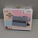 Lannso DIY Dollhouse Miniature Wooden Furniture Kit, Doll House Kit with Dust Proof Cover Music Box, Mini Handmade Wooden Dollhouse Toys for Adult Gift(L32)