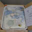 Wooden Baby Walker Push Toy for Toddlers 10M+ | Adjustable Height & Speed Control | Montessori Activity Center with Fishing Game, Music, Storage | Ocean World Theme Learning Walking Toy