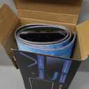 ToLuLu Wireless Charging RGB Gaming Mouse Pad, 15W LED Mouse Mat with 30W Charger, 14 Light Modes Large Mousepad with Wrist Support, Non-Slip Rubber Base Desk Mat Computer Keyboard Pad, Galaxy Nebula