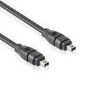 4 pin to 4 pin Firewire Cable iLink DV Cable Firewire 400 IEEE 1394 Cord for Computer to Camera Camcorder (6ft,4Pin to 4Pin)