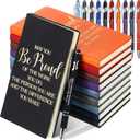 Yeaqee 20 Pack Graduation Gifts Leather Journal Notebook with Ballpoint Pen 2026 High School College Masters Degree Phd Nurse Graduation Gift Ideas for Her Him Women Men(Proud)