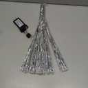 LED Lighted Firework Green Branch Christmas Decoration - Micro Fairy Warm White