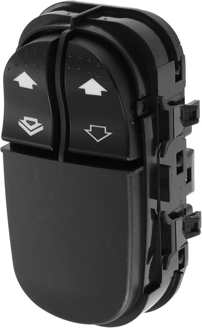 X AUTOHAUX No.7S4T14529AA/4781958 Car Master Power Window Switch Front Left Driver Side for Ford Focus Mk1 DAW DBW 1.4 1.6 1.8 16V 1998-2004