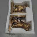Book Ends for Shelves to Hold Books Heavy Duty,Decorative Bookend for Bookshelf Dcor,Cute Animal Dog Book Stopper Labrador Retriever Statues for Home, Office Desk Decoration,1pair